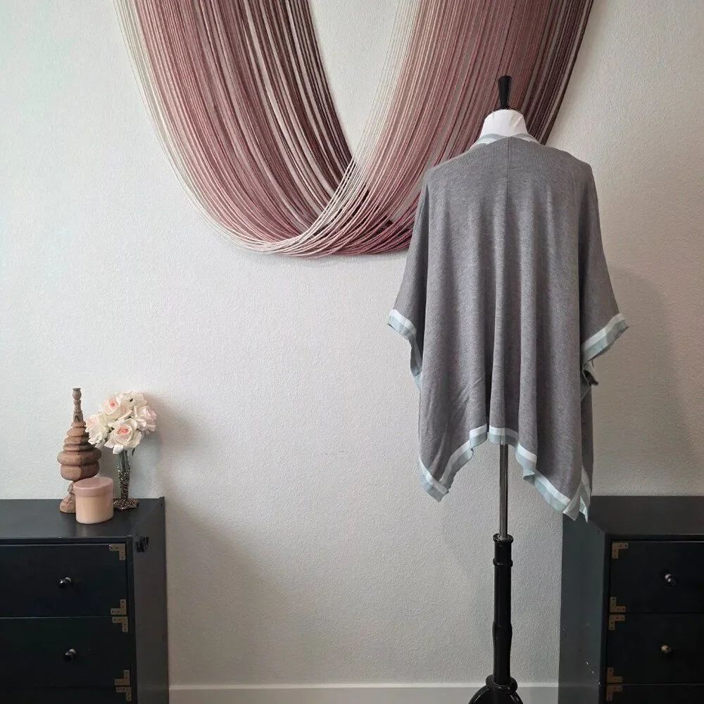 Chico's Cashmere Blend Waterfall Cardigan Sz S/M - Picture 2 of 6